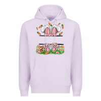 Lilac easter costom name rabbit Premium Hoodie - MaliasSmallBusiness