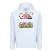 White easter costom name rabbit Premium Hoodie - MaliasSmallBusiness