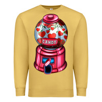 Antique Gold love and candy machine Premium Sweatshirt - AdoDesignShop