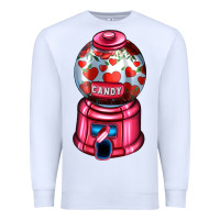 White love and candy machine Premium Sweatshirt - AdoDesignShop