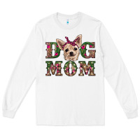 White christmas dog mom chihuahua Long Sleeve Tee - RanaPortraitStore