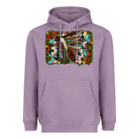 Lavender christmas indian headdress Heavyweight Hoodie - JahusDesignShop