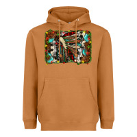 Meerkat christmas indian headdress Heavyweight Hoodie - JahusDesignShop