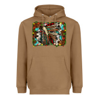 Toasted Coconut christmas indian headdress Heavyweight Hoodie - JahusDesignShop