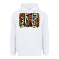 White christmas indian headdress Heavyweight Hoodie - JahusDesignShop