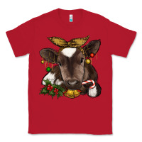 Red christmas baby cow Classic Tee - RanaPortraitStore