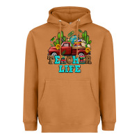 Meerkat teacher life western truck and books Heavyweight Hoodie - AdoDesignShop