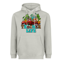 Moon Dust teacher life western truck and books Heavyweight Hoodie - AdoDesignShop