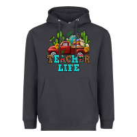 Smoke teacher life western truck and books Heavyweight Hoodie - AdoDesignShop