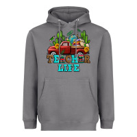 Storm teacher life western truck and books Heavyweight Hoodie - AdoDesignShop