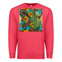 Cardinal horseshoe and cactus Premium Sweatshirt - BundleAndBundleShop