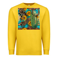 Lemon horseshoe and cactus Premium Sweatshirt - BundleAndBundleShop