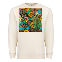 Sandshell horseshoe and cactus Premium Sweatshirt - BundleAndBundleShop