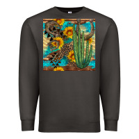 Smoke horseshoe and cactus Premium Sweatshirt - BundleAndBundleShop