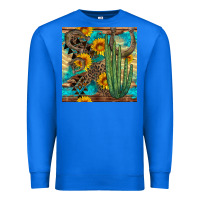 True Royal horseshoe and cactus Premium Sweatshirt - BundleAndBundleShop