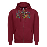 Burgundy different is au some png Zipper Hoodie - SublimationCraftShop