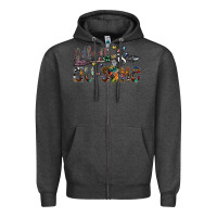 Charcoal Heather different is au some png Zipper Hoodie - SublimationCraftShop