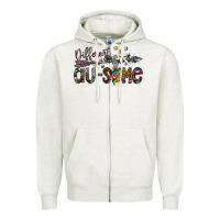 Oatmeal Heather different is au some png Zipper Hoodie - SublimationCraftShop
