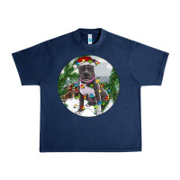 Navy Pitbull And Farm Urban Heavy Tee - RanaPortraitStore