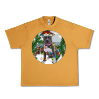 Peanut Butter Pitbull And Farm Urban Heavy Tee - RanaPortraitStore