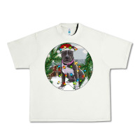 Pistachio Pitbull And Farm Urban Heavy Tee - RanaPortraitStore