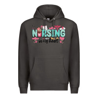 Smoke nursing in my heart Premium Hoodie - MaliasSmallBusiness