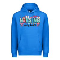 True Royal nursing in my heart Premium Hoodie - MaliasSmallBusiness