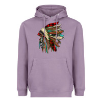 Lavender christmas indian headdress Heavyweight Hoodie - JahusDesignShop