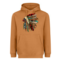 Meerkat christmas indian headdress Heavyweight Hoodie - JahusDesignShop