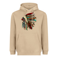 Mushroom christmas indian headdress Heavyweight Hoodie - JahusDesignShop