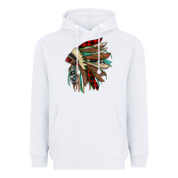 White christmas indian headdress Heavyweight Hoodie - JahusDesignShop