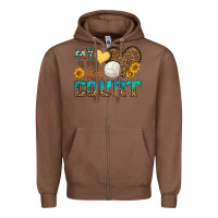 Chestnut my heart is on that court Zipper Hoodie - HRA Design Shop