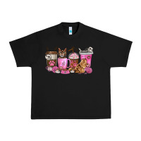 Black cat coffee cups Urban Heavy Tee - texasbilliewilder