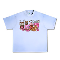 Grape Ice cat coffee cups Urban Heavy Tee - texasbilliewilder