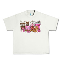 Pistachio cat coffee cups Urban Heavy Tee - texasbilliewilder