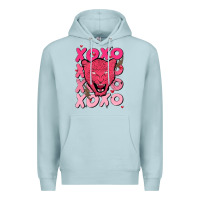 Blue Mist valentine Premium Hoodie - MaliasSmallBusiness