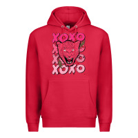 Cardinal valentine Premium Hoodie - MaliasSmallBusiness