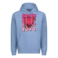 Colony Blue valentine Premium Hoodie - MaliasSmallBusiness