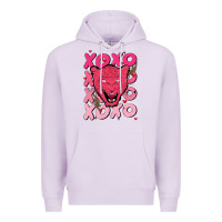 Lilac valentine Premium Hoodie - MaliasSmallBusiness
