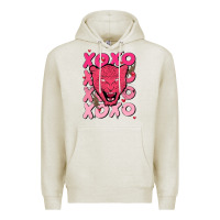 Oatmeal Heather valentine Premium Hoodie - MaliasSmallBusiness