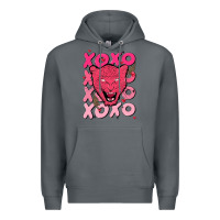 Rock valentine Premium Hoodie - MaliasSmallBusiness