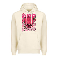 Tofu valentine Premium Hoodie - MaliasSmallBusiness