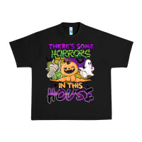 Black theres some horrors in this house Urban Heavy Tee - BarkalooDesign