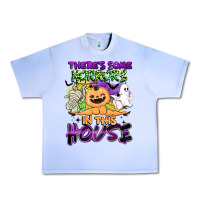 Grape Ice theres some horrors in this house Urban Heavy Tee - BarkalooDesign