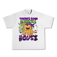 Lunar Rock theres some horrors in this house Urban Heavy Tee - BarkalooDesign