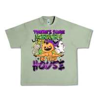 Oil Green theres some horrors in this house Urban Heavy Tee - BarkalooDesign