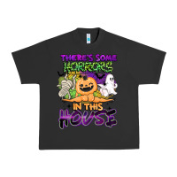 Pigment Black theres some horrors in this house Urban Heavy Tee - BarkalooDesign