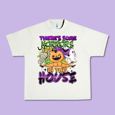 Theres Some Horrors In This House Urban Heavy Tee Designed By Barkaloodesign
