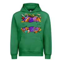 Emerald halloween nurse pumpkin custom name Urban Hoodie - NancyCooperArtShop