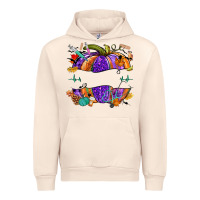 Sandshell halloween nurse pumpkin custom name Urban Hoodie - NancyCooperArtShop